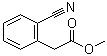 structure of CAS# 20921-96-4, 2-Cyanobenzeneacetic acid methyl ester;Methyl (2-cyanophenyl)acetate