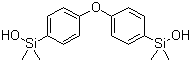 structure of CAS# 2096-54-0, 4,4'-Bis(dimethylhydroxysilyl)diphenyl ether