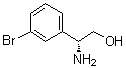 structure of CAS# 209963-04-2, (betaR)-beta-Amino-3-bromobenzeneethanol