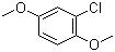 structure of CAS# 2100-42-7, 2-Chloro-1,4-dimethoxybenzene;Chlorohydroquinone dimethyl ether