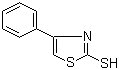 structure of CAS# 2103-88-0, 2-Mercapto-4-phenylthiazole;4-Phenyl-1,3-thiazole-2-thiol; 4-Phenylthiazole-2(3H)-thione