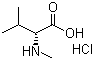 结构式 CAS# 210830-32-3, N-甲基-D-缬氨酸盐酸盐
