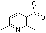 结构式 CAS# 21203-55-4, 2,4,6-三甲基-3-硝基吡啶