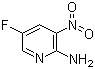 结构式 CAS# 212268-12-7, 2-氨基-3-硝基-5-氟吡啶