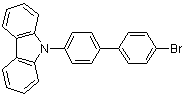 结构式 CAS# 212385-73-4, 9-(4'-溴联苯-4-基)-9H-咔唑