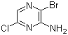 结构式 CAS# 212779-21-0, 3-溴-6-氯吡嗪-2-胺