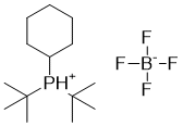 structure of CAS# 2143022-27-7, Di-tert-butyl(cyclohexyl)phosphonium tetrafluoroborate