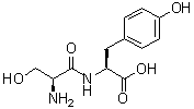structure of CAS# 21435-27-8, L-Seryl-L-tyrosine;N-Seryltyrosine