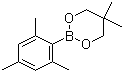 structure of CAS# 214360-78-8, 2,4,6-Trimethylbenzeneboronic acid neopentyl glycol ester