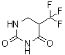 结构式 CAS# 2145-56-4, 5-(三氟甲基)-5,6-二氢尿嘧啶