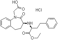 structure of CAS# 215447-89-5, Benazepril hydrochloride