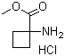 结构式 CAS# 215597-35-6, 1-氨基环丁烷甲酸甲酯盐酸盐