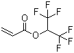 结构式 CAS# 2160-89-6, 1,1,1,3,3,3-六氟异丙基丙烯酸酯