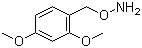 结构式 CAS# 216067-66-2, O-(2,4-二甲氧基苄基)羟胺