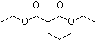 结构式 CAS# 2163-48-6, 丙基丙二酸二乙酯