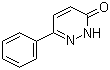 structure of CAS# 2166-31-6, 6-Phenyl-3(2H)-pyridazinone;6-Phenyl-2H-pyridazin-3-one; 6-Phenyl-2,3-dihydropyridazin-3-one; 6-Phenylpyridazin-3(2H)-one