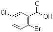 结构式 CAS# 21739-93-5, 2-溴-5-氯苯甲酸