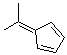 5-异丙亚基-1,3-环戊二烯分子结构 (CAS 2175-91-9)