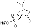 结构式 CAS# 21791-94-6, D-樟脑-10-磺酸钠