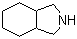 structure of CAS# 21850-12-4, cis-Octahydro-isoindole;2,3,3a,4,5,6,7,7a-Octahydro-1H-isoindole
