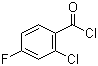 结构式 CAS# 21900-54-9, 2-氯-4-氟苯甲酰氯