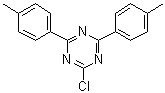 结构式 CAS# 21902-34-1, 2-氯-4,6-双(4-甲基苯基)-1,3,5-三嗪