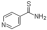 结构式 CAS# 2196-13-6, 硫代异烟酰胺; 4-吡啶硫代甲酰胺