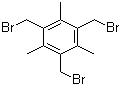 structure of CAS# 21988-87-4, 2,4,6-Tris(bromomethyl)mesitylene;1,3,5-Tri(bromomethyl)-2,4,6-trimethylbenzene