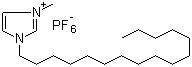 1-Hexadecyl-3-methylimidazolium hexafluorophosphate molecular structure (CAS 219947-95-2)