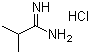 结构式 CAS# 22007-68-7, 2-甲基丙脒盐酸盐