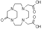 11-Oxo-1,4,7,10-tetraazabicyclo[8.2.2]tetradecane-4,7-diacetic acid molecular structure (CAS 220182-19-4)