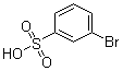 structure of CAS# 22033-09-6, 3-Bromobenzenesulfonic acid;m-Bromobenzenesulfonic acid