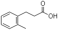 structure of CAS# 22084-89-5, 2-Methylhydrocinnamic acid;3-(2-Methylphenyl)propionic acid