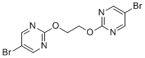 structure of CAS# 2211054-90-7, Macitentan Impurity 2;2,2'-[Ethane-1,2-diylbis(oxy)]bis(5-bromopyrimidine)
