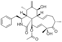 结构式 CAS# 22144-77-0, 细胞松驰素 D
