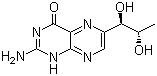 structure of CAS# 22150-76-1, 6-Biopterin;L-Biopterin; (1'R,2'S)-Biopterin; 2-Amino-4-hydroxy-6-(1,2-dihydroxypropyl)pteridine