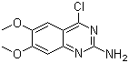 structure of CAS# 221698-39-1, 4-Chloro-6,7-dimethoxy-2-quinazolinamine
