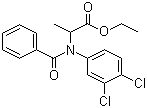 structure of CAS# 22212-55-1, Ethyl 2-[benzoyl-(3,4-dichlorophenyl)amino]propanoate;Endavan; Ethyl N-benzoyl-N-(3,4-dichlorophenyl)-DL-alaninate