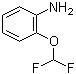 structure of CAS# 22236-04-0, 2-(Difluoromethoxy)aniline;2-Difluoromethoxyaniline