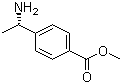 结构式 CAS# 222714-37-6, 4-[(1S)-1-氨基乙基]苯甲酸甲酯