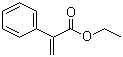 structure of CAS# 22286-82-4, Ethyl 2-phenylacrylate;Ethyl 2-phenylpropenoate; Ethyl methylenephenylacetate
