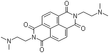 structure of CAS# 22291-04-9, 2,7-Bis[2-(dimethylamino)ethyl]benzo[lmn][3,8]phenanthroline-1,3,6,8(2H,7H)-tetrone;N,N'-Bis[2-(dimethylamino)ethyl]-1,4,5,8-naphthalenetetracarboxylic 1,8:4,5-diimide