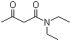结构式 CAS# 2235-46-3, N,N-二乙基乙酰乙酰胺; N,N-二乙基-3-氧代丁酰胺