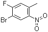 structure of CAS# 224185-19-7, 4-Bromo-5-fluoro-2-nitrotoluene