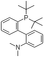 structure of CAS# 224311-49-3, 2-(Di-tert-butylphosphino)-2'-(N,N-dimethylamino)biphenyl;2'-[Bis(1,1-dimethylethyl)phosphino]-N,N-dimethyl-[1,1'-biphenyl]-2-amine
