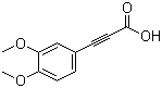结构式 CAS# 22511-06-4, 3,4-二甲氧基苯丙炔酸