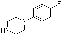 结构式 CAS# 2252-63-3, 1-(4-氟苯基)哌嗪