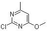 structure of CAS# 22536-64-7, 2-Chloro-4-methoxy-6-methylpyrimidine;2-Chloro-4-methyl-6-methoxypyrimidine