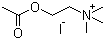 structure of CAS# 2260-50-6, Acetylcholine iodide;2-(Dimethylamino)ethyl acetate methiodide; 2-(Acetyloxy)-N,N,N-trimethylethanaminium iodide