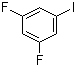 结构式 CAS# 2265-91-0, 1,3-二氟-5-碘苯